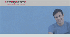 Desktop Screenshot of preferati.com